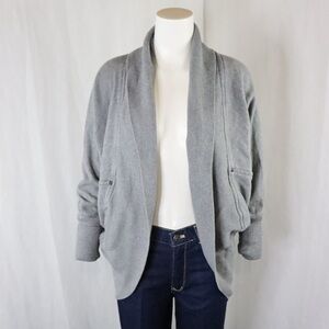 ARITZIA WILFRED Diderot Sweater Cardigan Grey